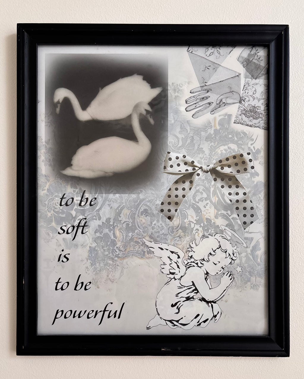 To be soft is to be powerful poster