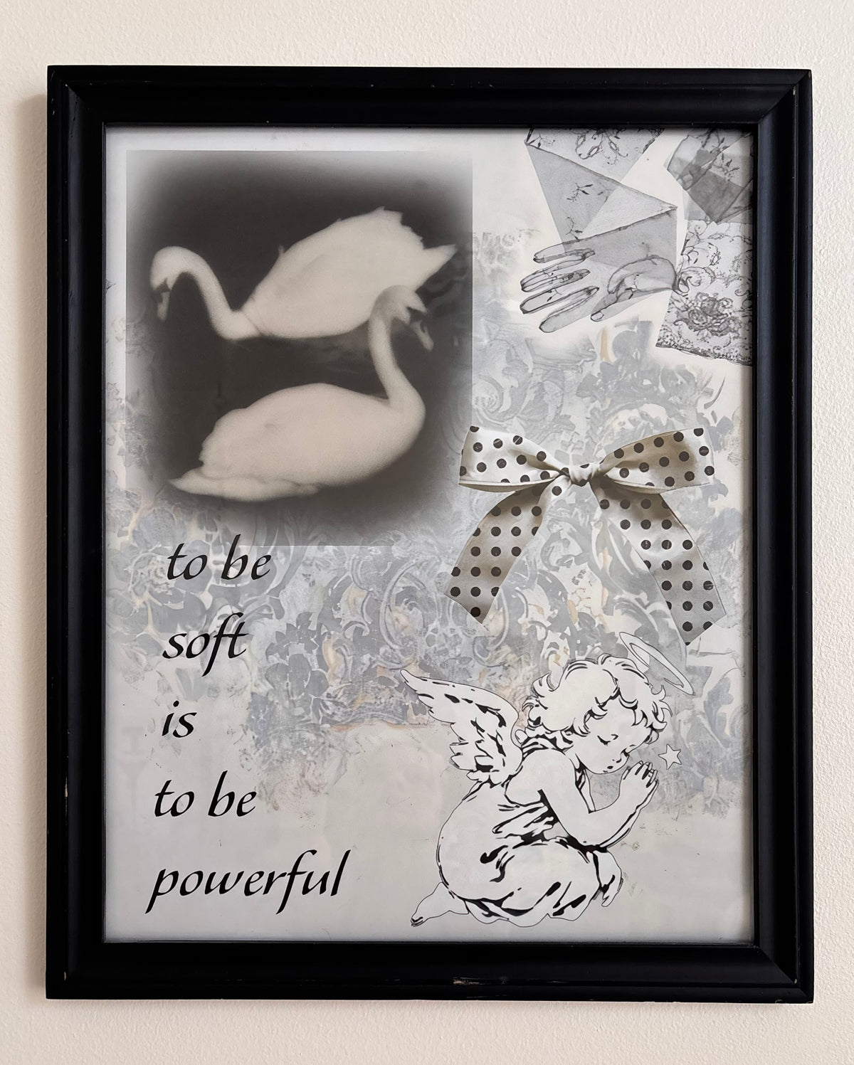 To be soft is to be powerful poster