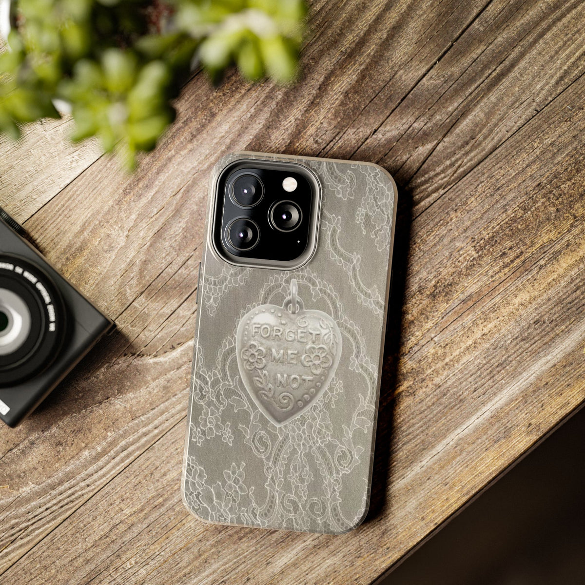 Visionary Forget Me Not Iphone Case - Protective Tough Case